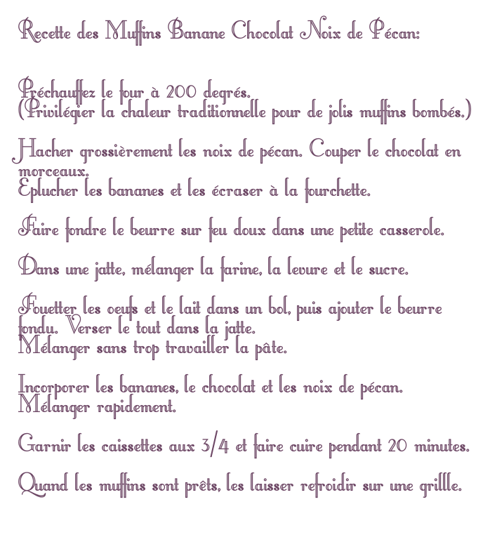 recette muffins banane cho pecan recette muffins banane cho pecan