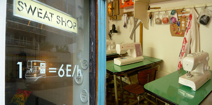 sweat shop sweat shop