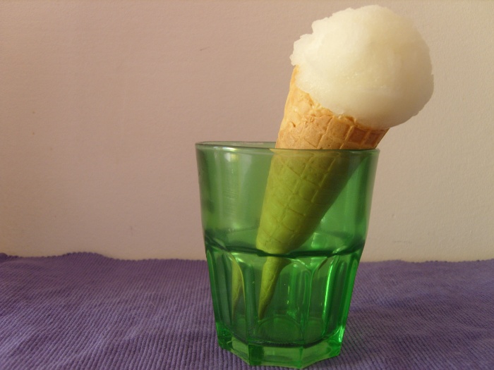 sorbet au citron