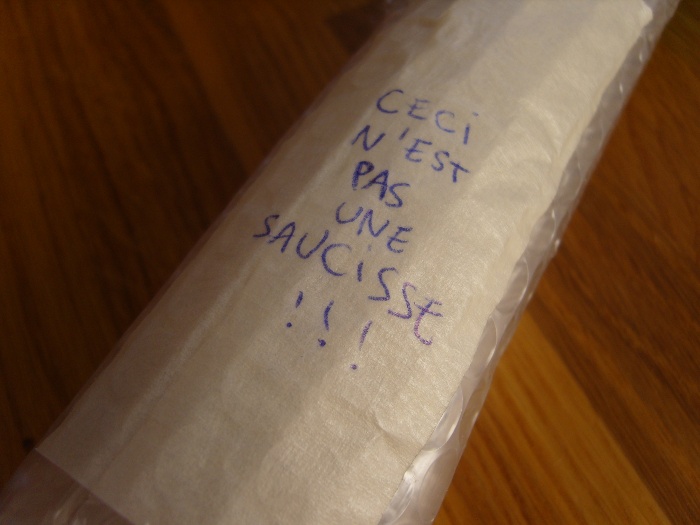 ceci nest pas une saucisse