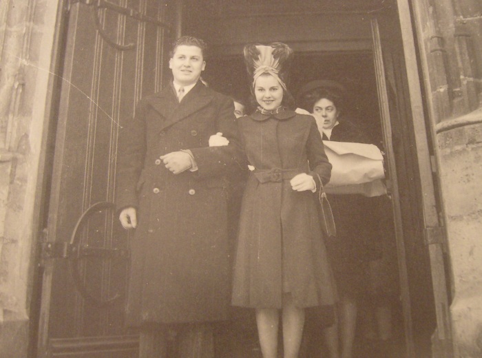 Le mariage de Paul et Odette_Robert Doisneau