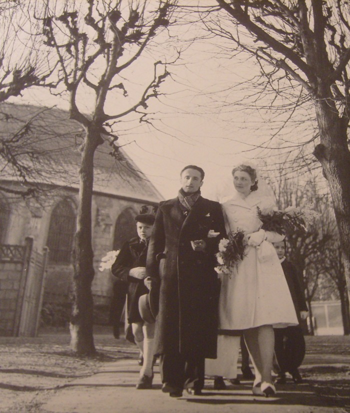 Le mariage de Paul et Odette_Robert Doisneau