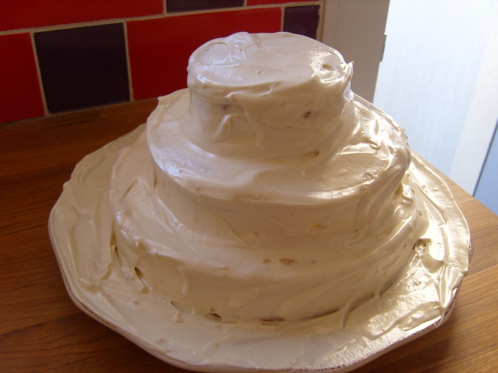 Génoise au citron meringuée