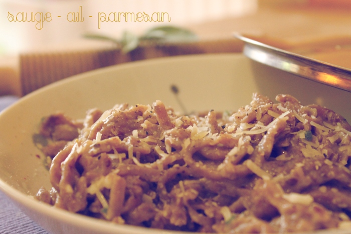 tagliatelles aux olives noires // dmes.fr