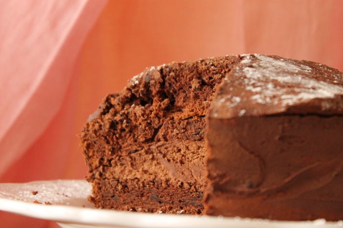 gâteau ganache chocolat