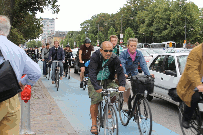 velos compteur copenhague